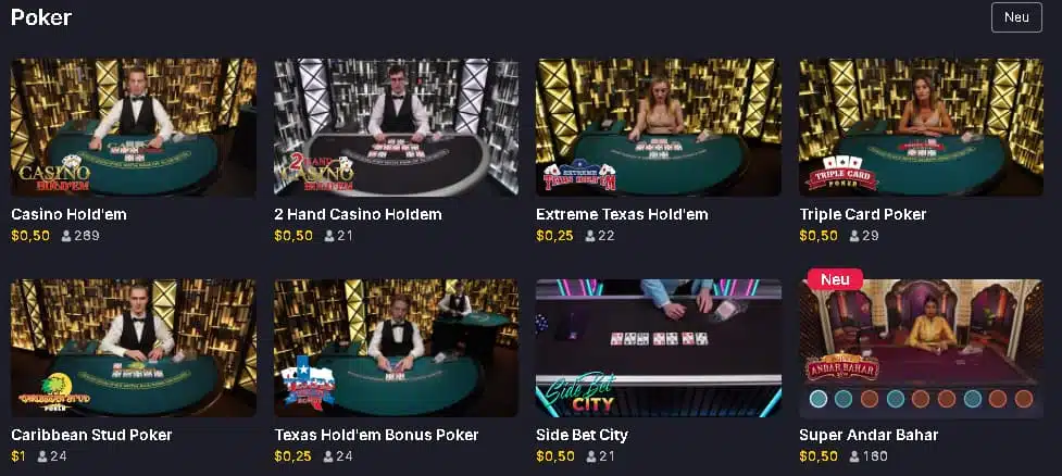 LuckyBlock Video Poker