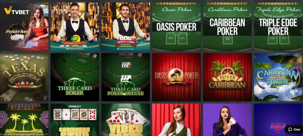 Casino ohne Limit Video Poker